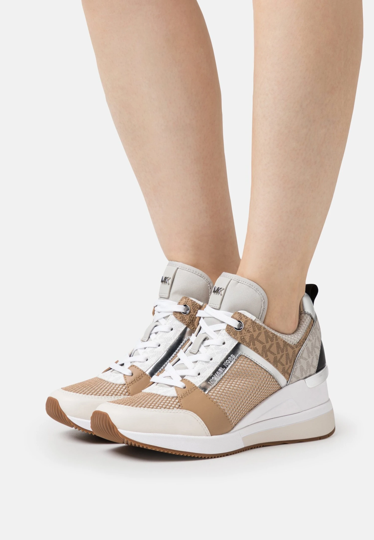 MICHAEL Michael Kors Georgie Trainer - Sneakers Laag - Camel/Multi-Coloured 3 MICHAEL Michael Kors Georgie Trainer - Sneakers Laag - Camel/Multi-Coloured