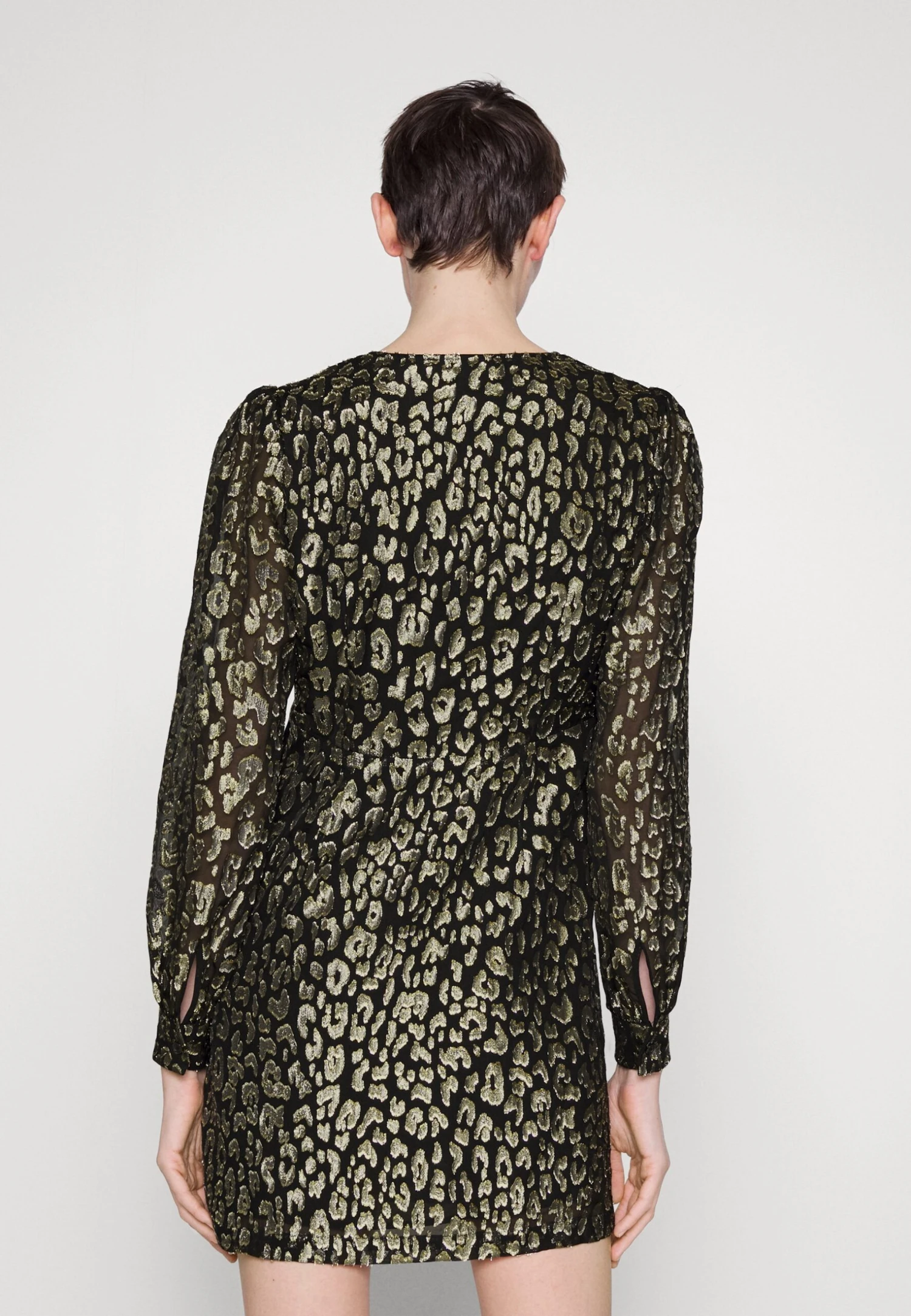 MICHAEL Michael Kors Cheetah Mini - Cocktailjurk - Black/Gold-Coloured 5 MICHAEL Michael Kors Cheetah Mini - Cocktailjurk - Black/Gold-Coloured - Afbeelding 3