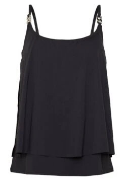 MICHAEL Michael Kors Iconic Solids Double Later Tankini - Bikinitop - Black 12 MICHAEL Michael Kors Iconic Solids Double Later Tankini - Bikinitop - Black -MICHAEL Michael Kors aaafcb4a1b114527b3a766aff3ef3a75