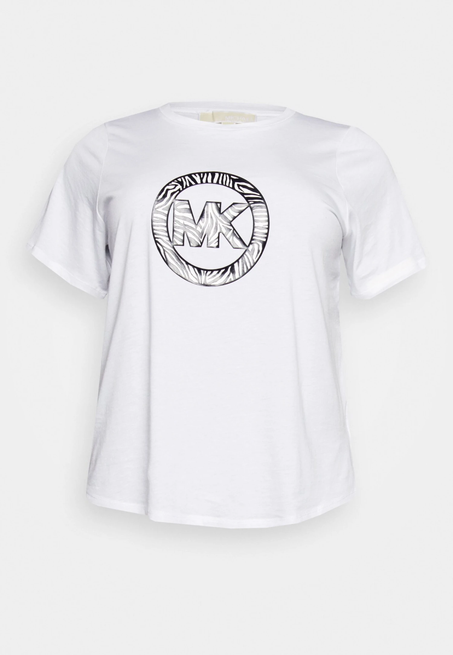 MICHAEL Michael Kors Zebra Charm Logo Tee - T-Shirt Print - White 7 MICHAEL Michael Kors Zebra Charm Logo Tee - T-Shirt Print - White - Afbeelding 5