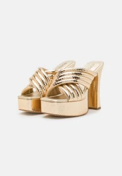 MICHAEL Michael Kors Portia Platform- Muiltjes Met Hak - Pale Gold 11 MICHAEL Michael Kors Portia Platform- Muiltjes Met Hak - Pale Gold -MICHAEL Michael Kors ab92dd9d94d04c87988ae1b0005327e7