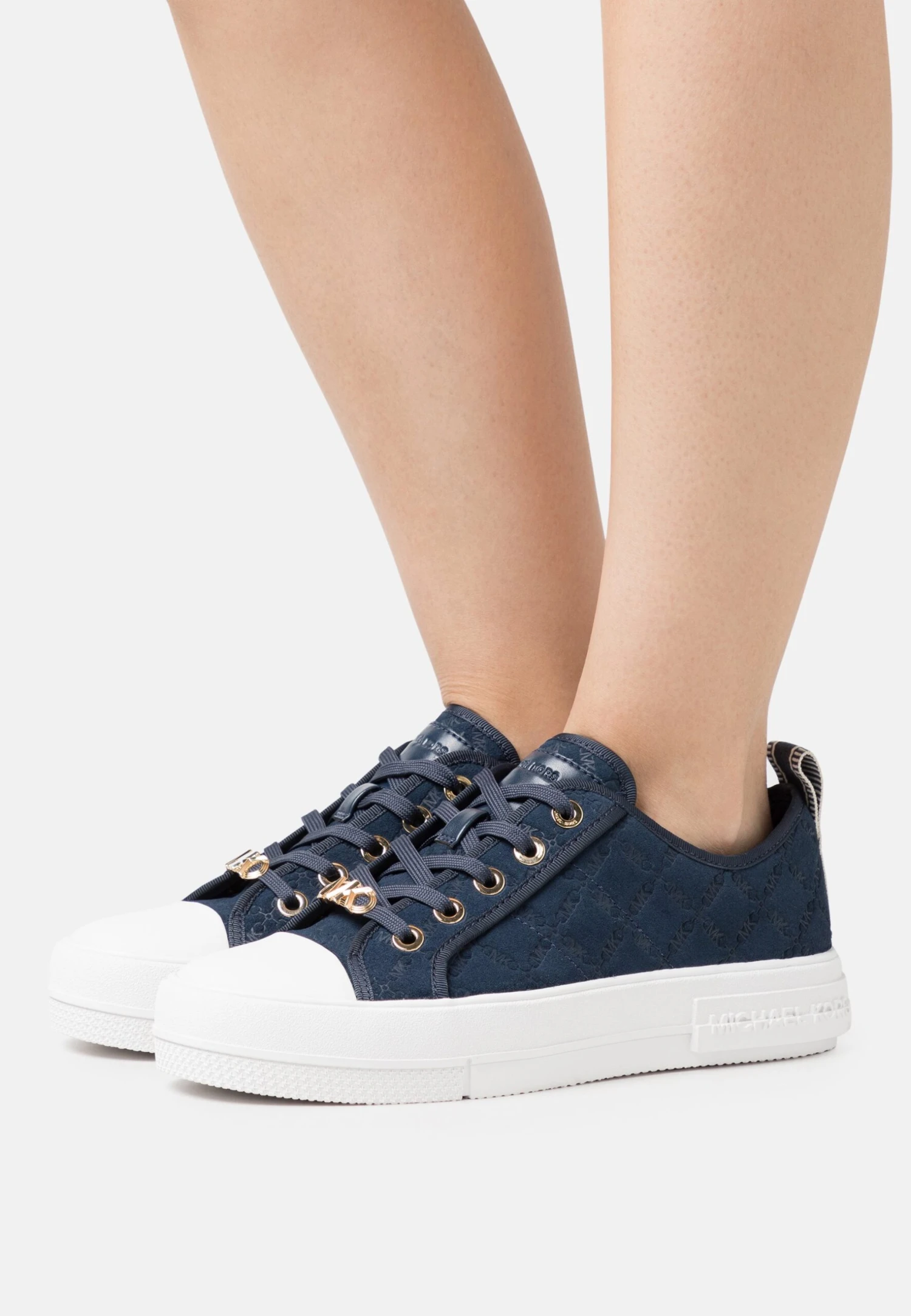 MICHAEL Michael Kors Evy Lace Up - Sneakers Laag - Navy 2 MICHAEL Michael Kors Evy Lace Up - Sneakers Laag - Navy