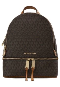 MICHAEL Michael Kors Rhea Zip Back Pack - Rugzak - Brown -MICHAEL Michael Kors adf276ab9c2541a694ef9ba1f32e08ed