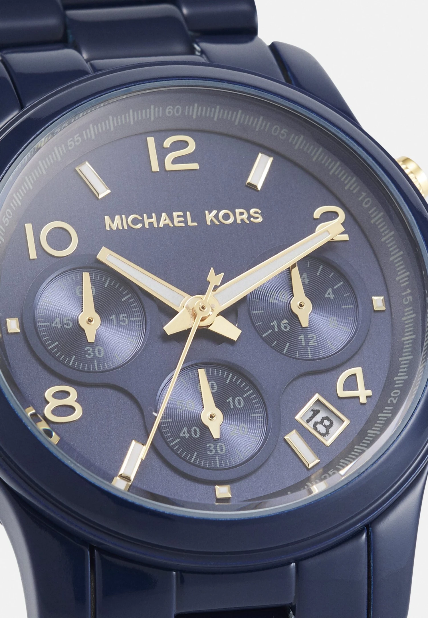 Michael Kors Runway - Chronograaf - Blue 6 Michael Kors Runway - Chronograaf - Blue - Afbeelding 4