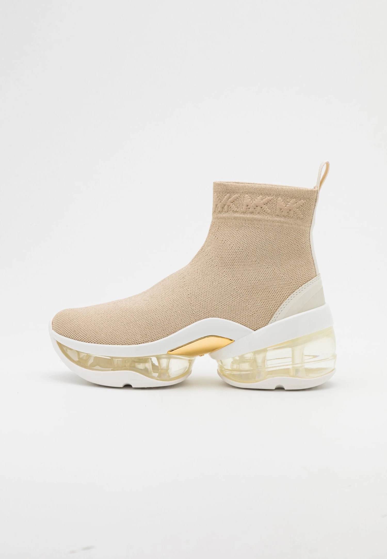 MICHAEL Michael Kors Olympia Bootie Extreme - Sneakers Hoog - Platin/ Gold Multi 4 MICHAEL Michael Kors Olympia Bootie Extreme - Sneakers Hoog - Platin/ Gold Multi - Afbeelding 2