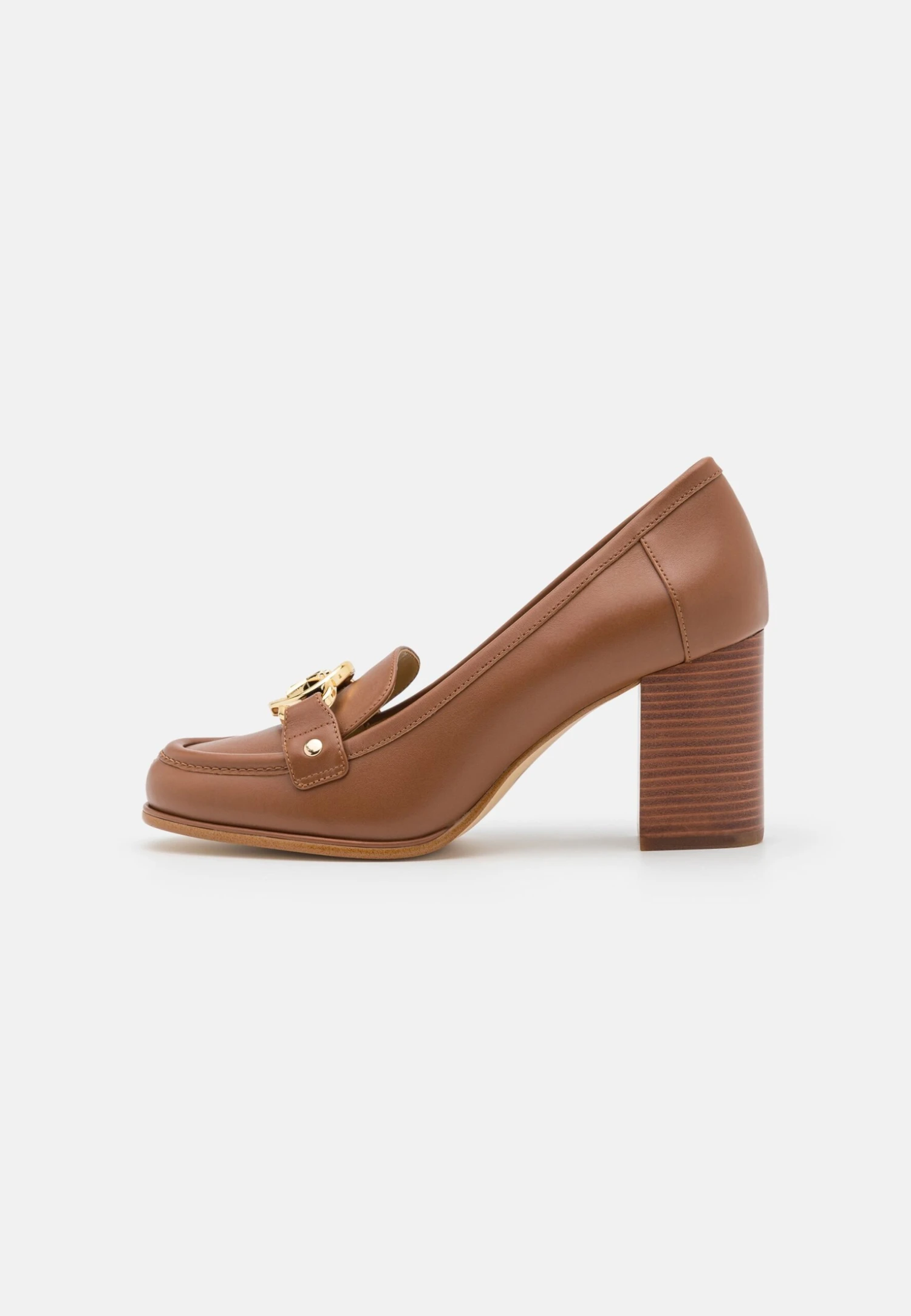 MICHAEL Michael Kors Rory Heeled Loafer - Klassieke Pumps - Luggage 4 MICHAEL Michael Kors Rory Heeled Loafer - Klassieke Pumps - Luggage - Afbeelding 2