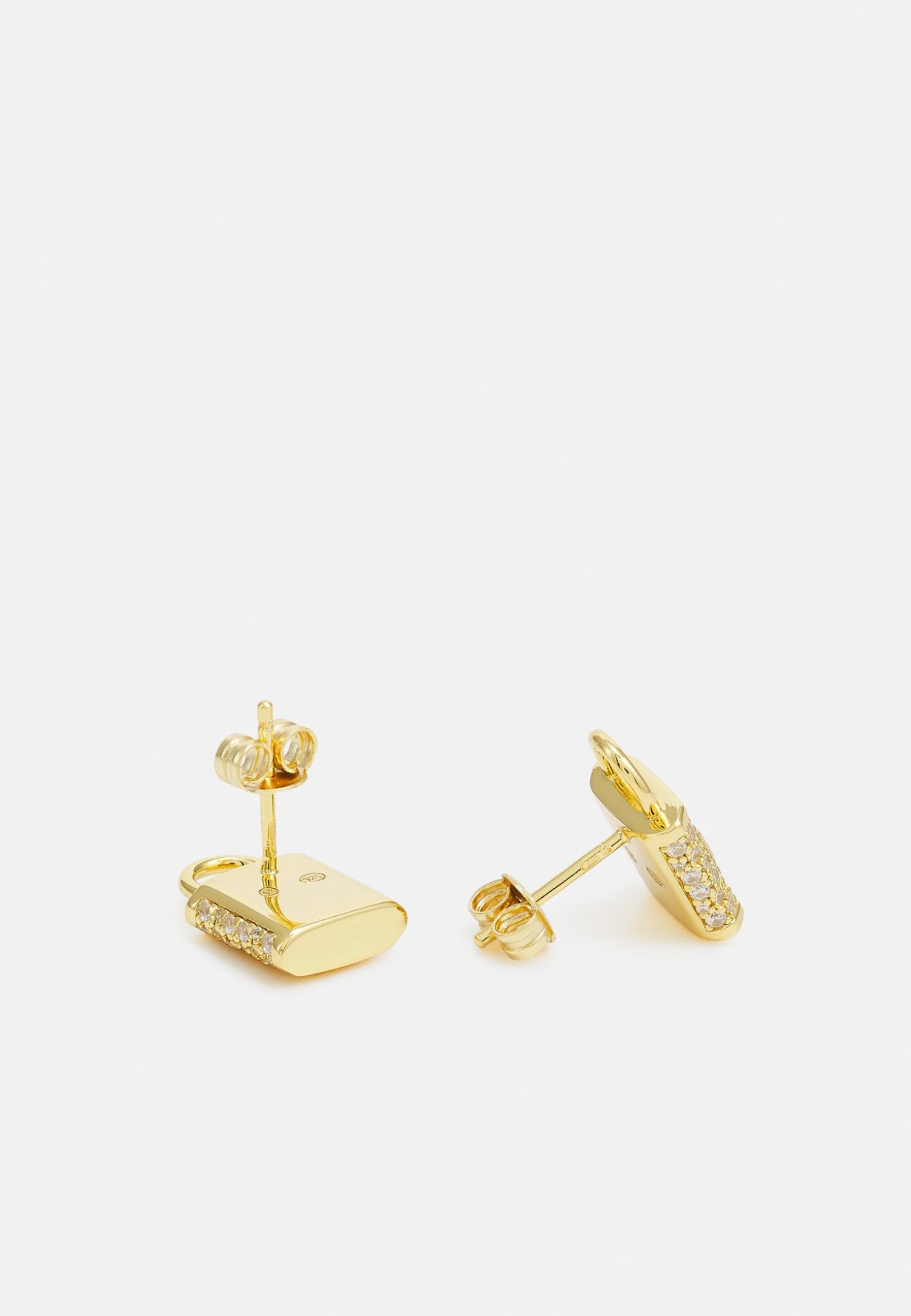 Michael Kors Lock Stud Earrings - Oorbellen - Gold-Coloured 4 Michael Kors Lock Stud Earrings - Oorbellen - Gold-Coloured - Afbeelding 2