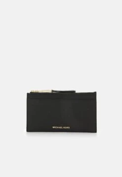 MICHAEL Michael Kors Empire Zip Card Case - Portemonnee - Black
