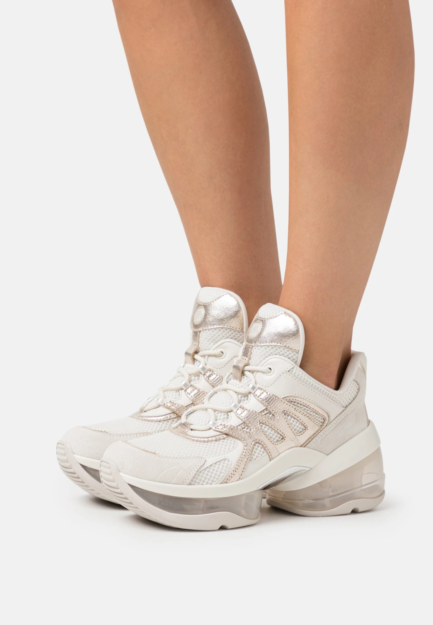 MICHAEL Michael Kors Olympia- Sneakers Laag - Cream 3 MICHAEL Michael Kors Olympia- Sneakers Laag - Cream