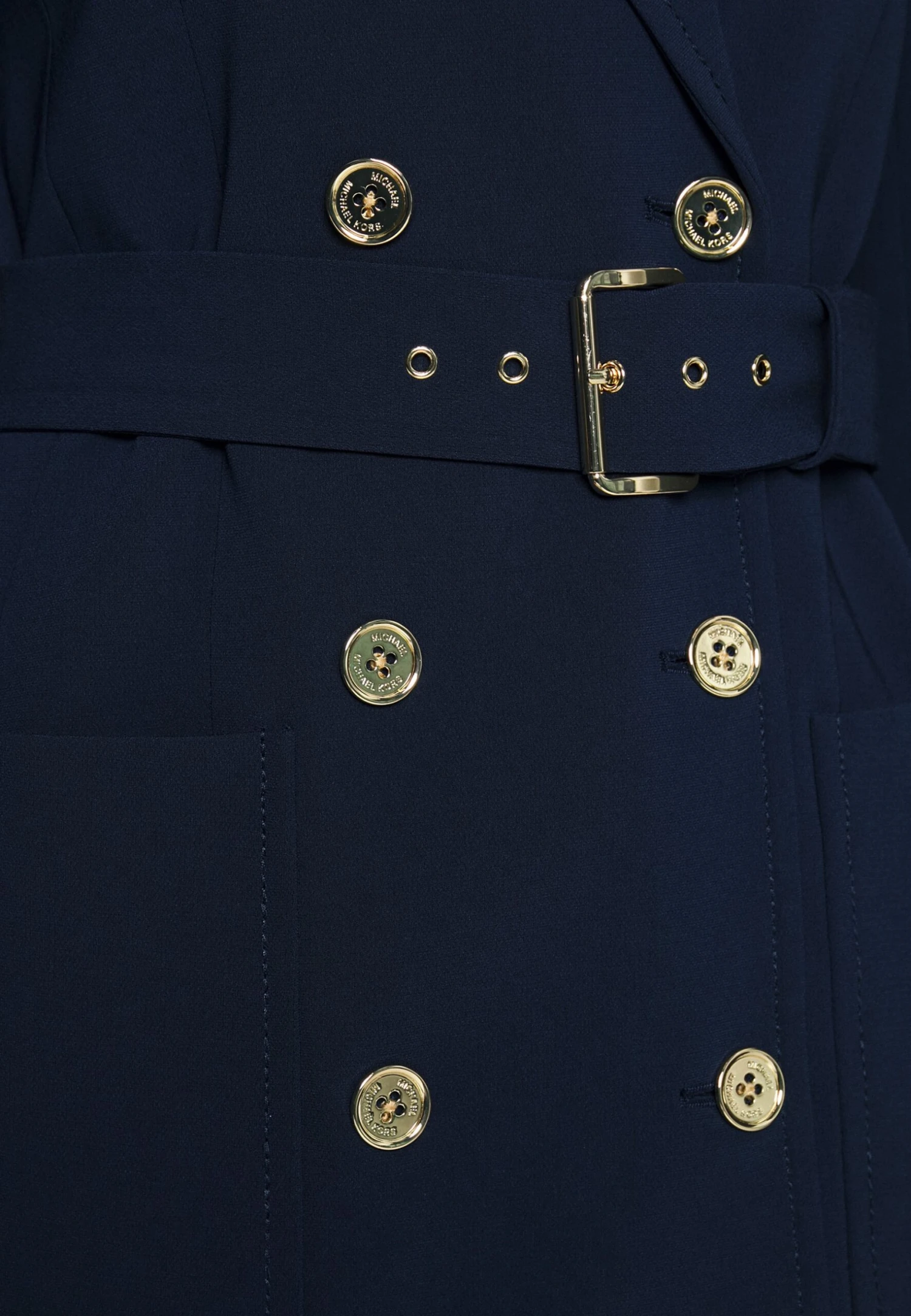 MICHAEL Michael Kors Fitted Dress - Blousejurk - Midnight Blue 10 MICHAEL Michael Kors Fitted Dress - Blousejurk - Midnight Blue - Afbeelding 8