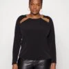 MICHAEL Michael Kors Chain Cut Out Top - Blouse - Black 1 MICHAEL Michael Kors Chain Cut Out Top - Blouse - Black -MICHAEL Michael Kors b29a3e804ce54527a6effd0607eac7e8