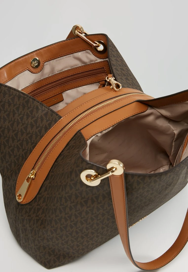 MICHAEL Michael Kors Raven Shoulder Bag - Handtas - Brown 7 MICHAEL Michael Kors Raven Shoulder Bag - Handtas - Brown - Afbeelding 5