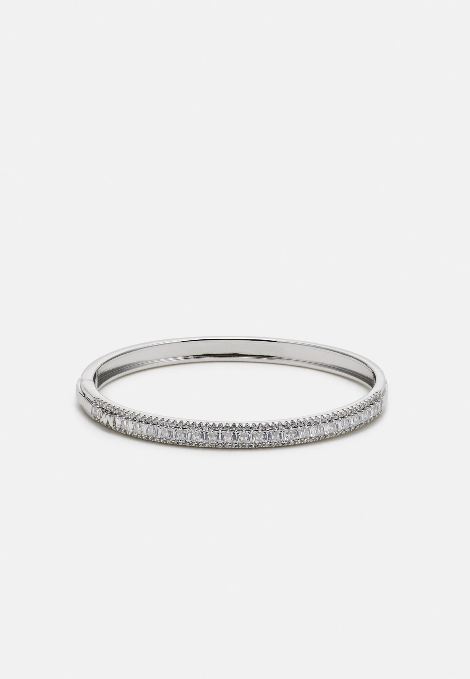 Michael Kors Tapered Baguette And Pavé Bangle Bracelet - Armband - Silver-Coloured 3 Michael Kors Tapered Baguette And Pavé Bangle Bracelet - Armband - Silver-Coloured