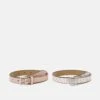 MICHAEL Michael Kors Zebra Logo Belt 2 Pack - Riem - Pink Multi/Silver