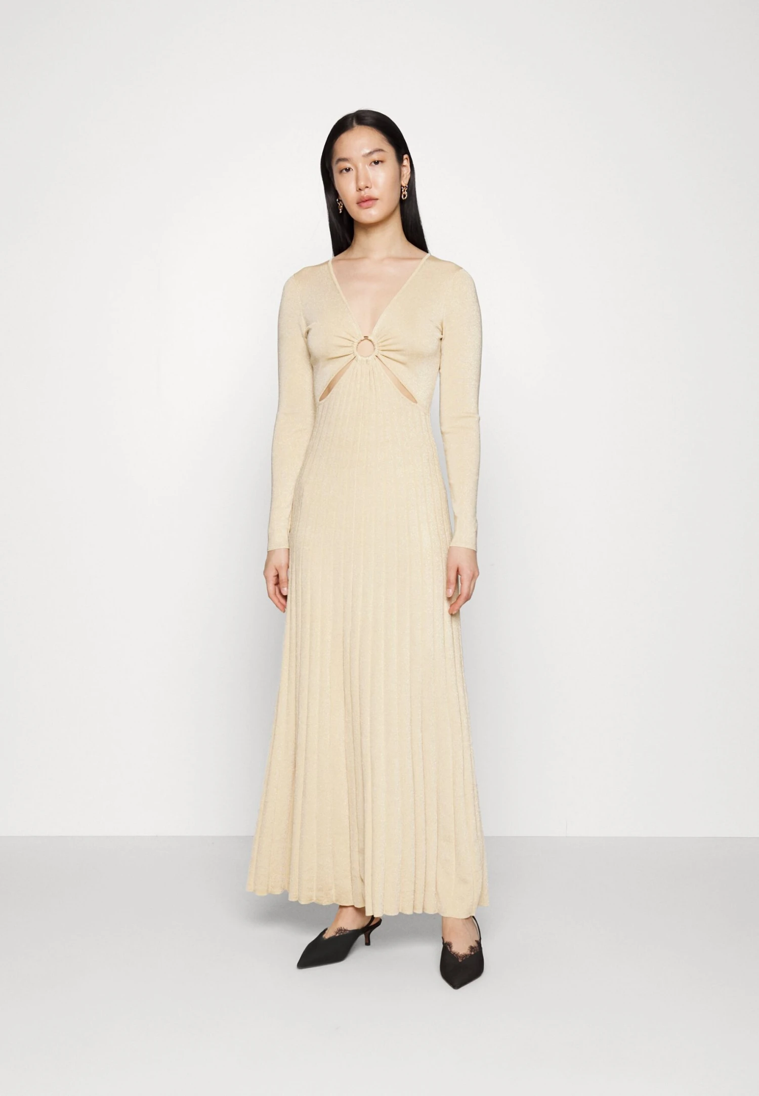 MICHAEL Michael Kors Gebreide Jurk - Goldcoloured 3 MICHAEL Michael Kors Gebreide Jurk - Goldcoloured