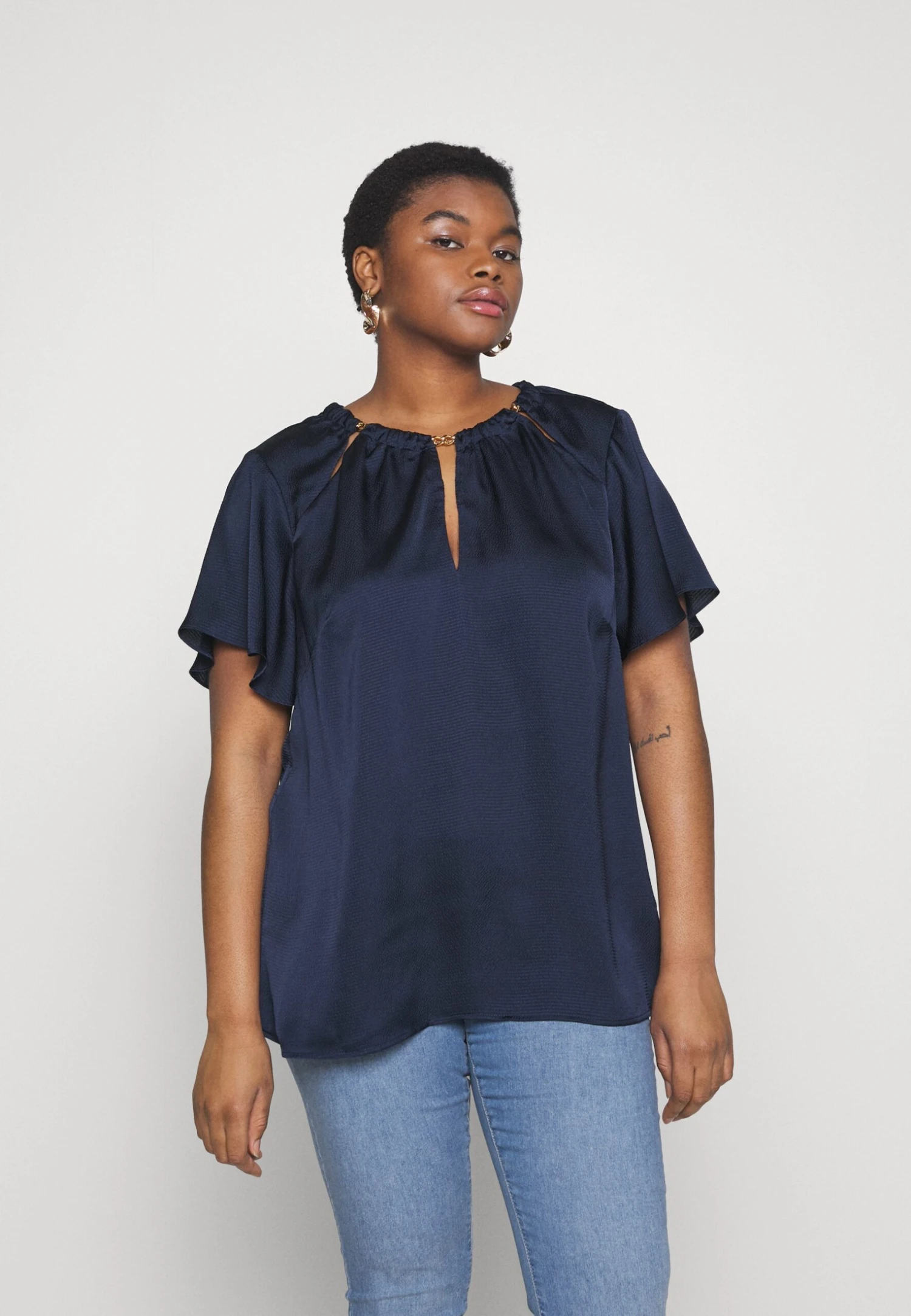 MICHAEL Michael Kors Chain Top - Blouse - Midnightblue 3 MICHAEL Michael Kors Chain Top - Blouse - Midnightblue