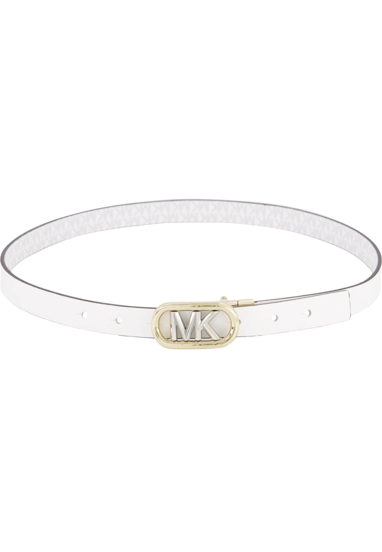 MICHAEL Michael Kors Reversible Belt - Riem - White 6 MICHAEL Michael Kors Reversible Belt - Riem - White - Afbeelding 4