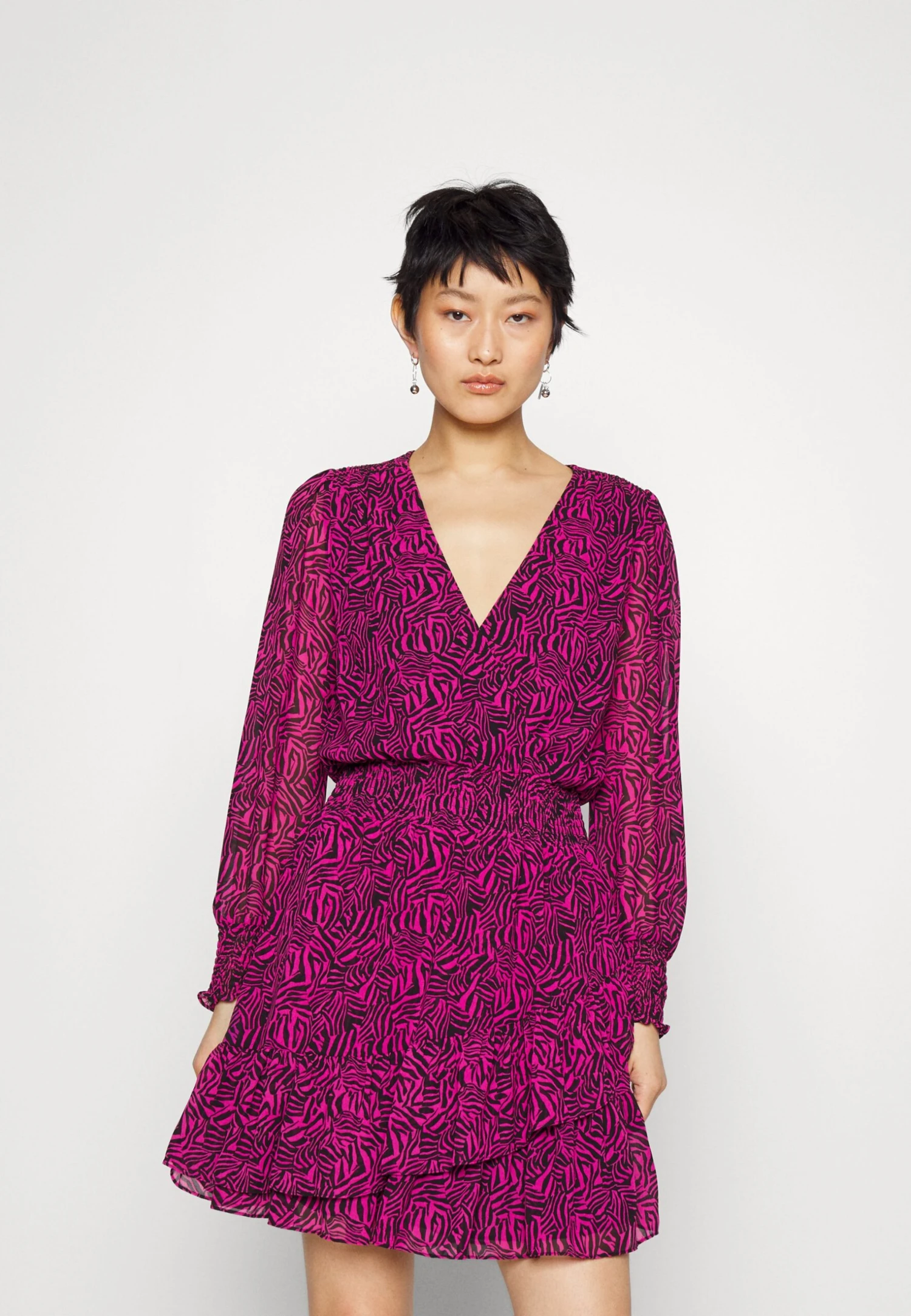 MICHAEL Michael Kors Julia Dress - Jurk - Pink 3 MICHAEL Michael Kors Julia Dress - Jurk - Pink