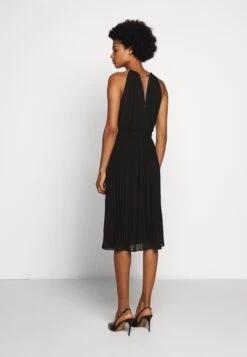 MICHAEL Michael Kors Chain Neck Midi Dress - Cocktailjurk - Black 12 MICHAEL Michael Kors Chain Neck Midi Dress - Cocktailjurk - Black -MICHAEL Michael Kors b5d68f363f9146ab8dea8943153a4edd