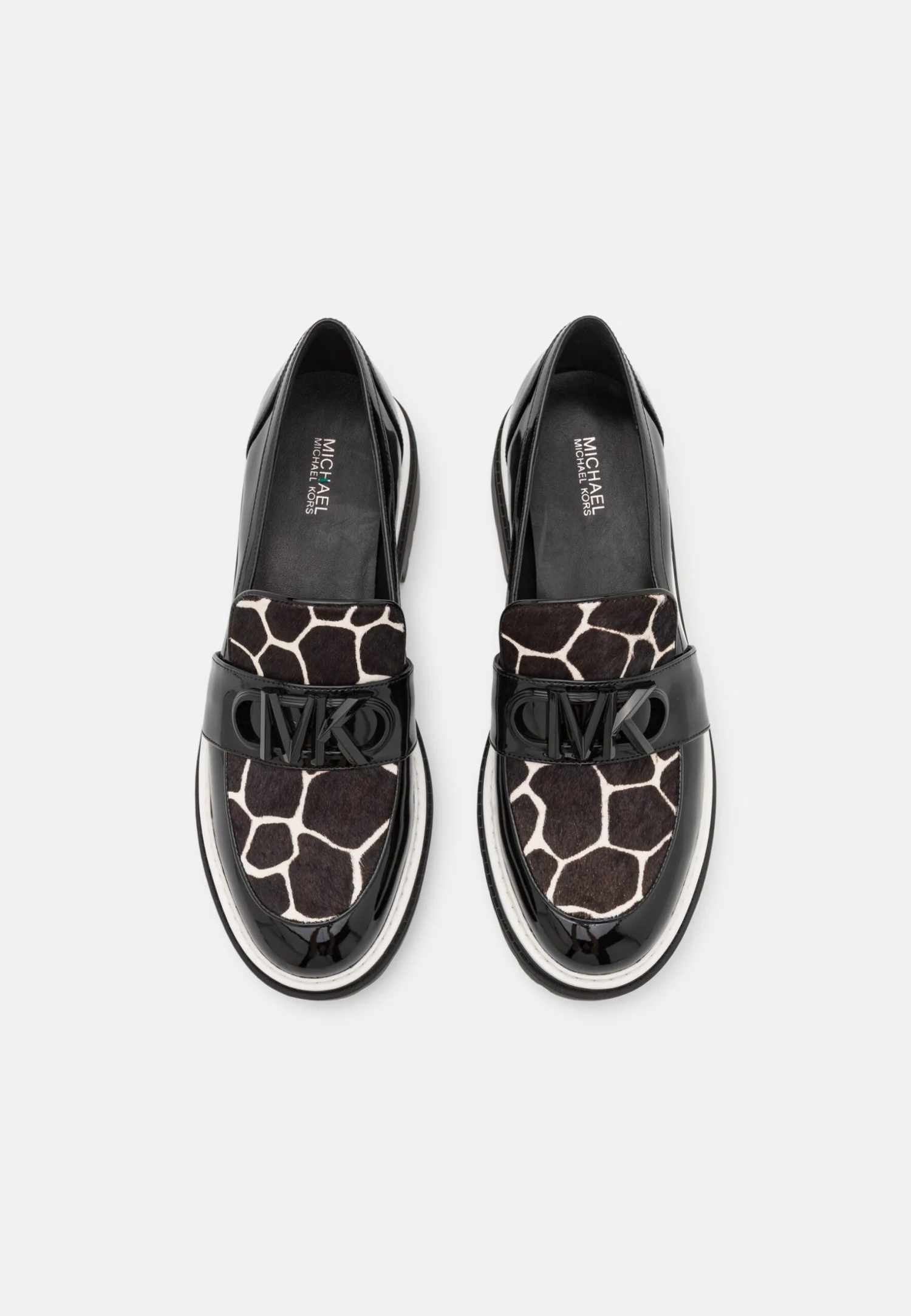 MICHAEL Michael Kors Parker Lug Loafer - Instappers - Black/Optic White 7 MICHAEL Michael Kors Parker Lug Loafer - Instappers - Black/Optic White - Afbeelding 5