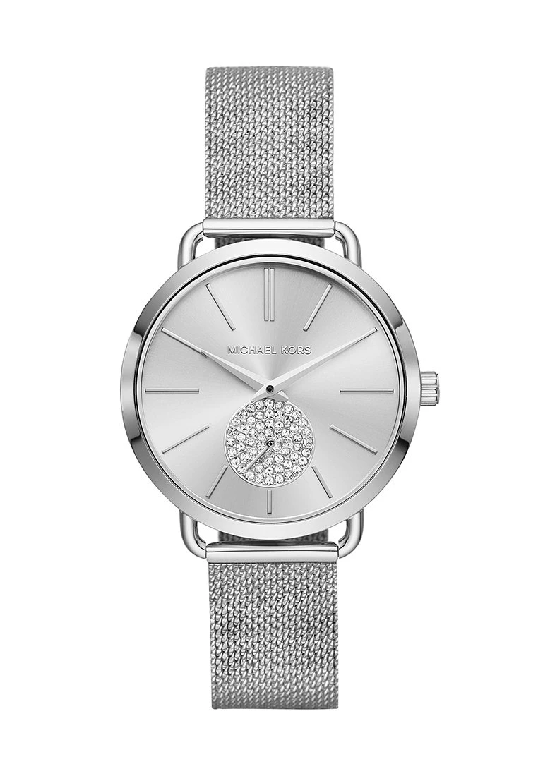 Michael Kors Portia - Horloge - Silver-Coloured 4 Michael Kors Portia - Horloge - Silver-Coloured - Afbeelding 2