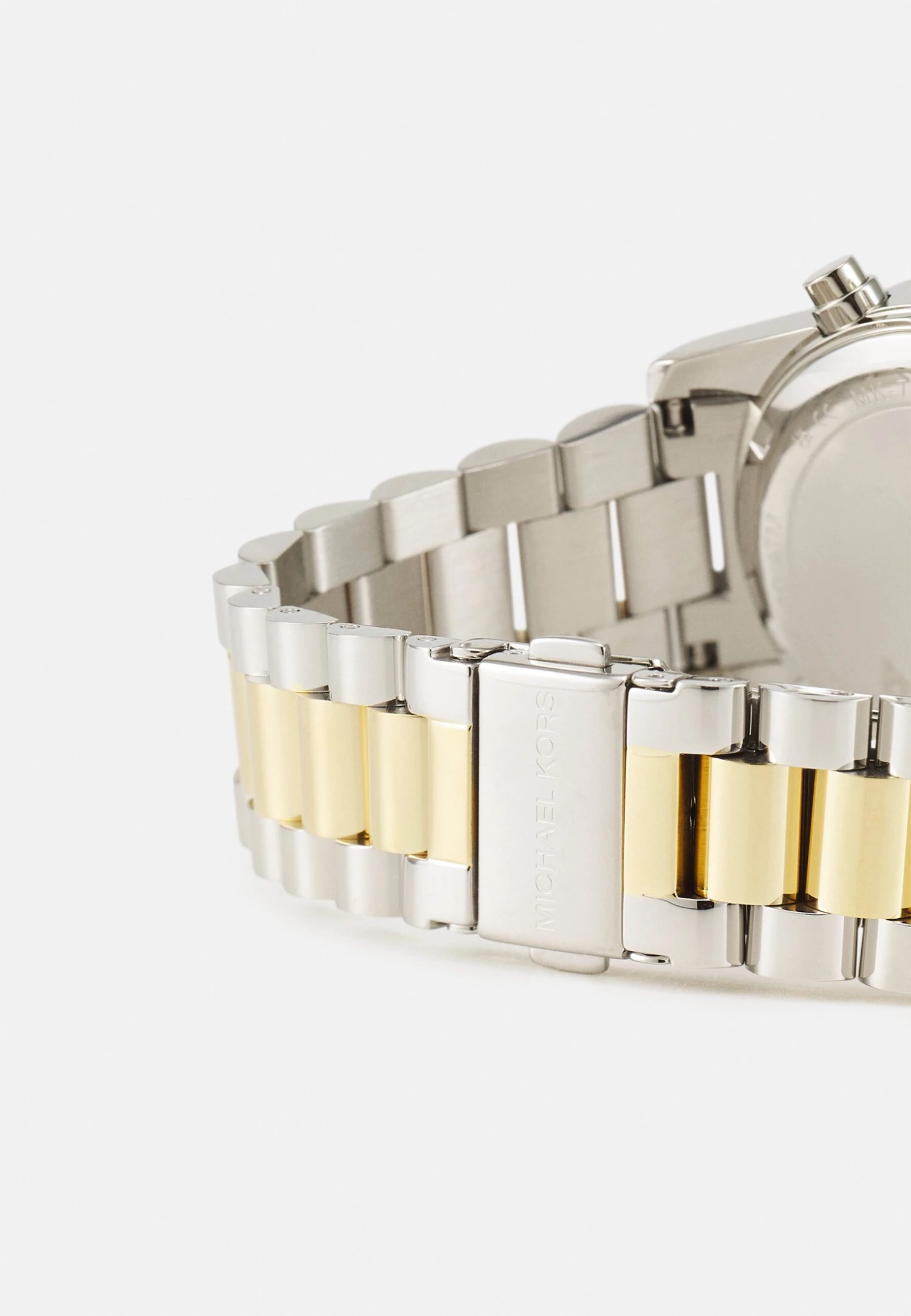 Michael Kors Lexington Lux - Chronograaf - Silver-Coloured/Gold-Coloured 4 Michael Kors Lexington Lux - Chronograaf - Silver-Coloured/Gold-Coloured - Afbeelding 2