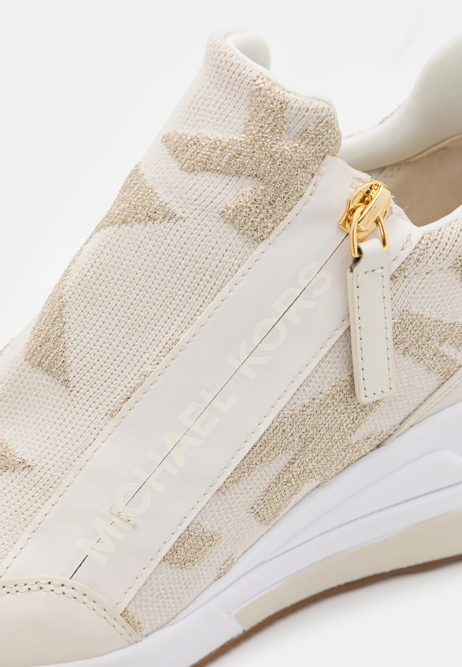 MICHAEL Michael Kors Willis Wedge Trainer - Sneakers Laag - Pale Gold 9 MICHAEL Michael Kors Willis Wedge Trainer - Sneakers Laag - Pale Gold - Afbeelding 7
