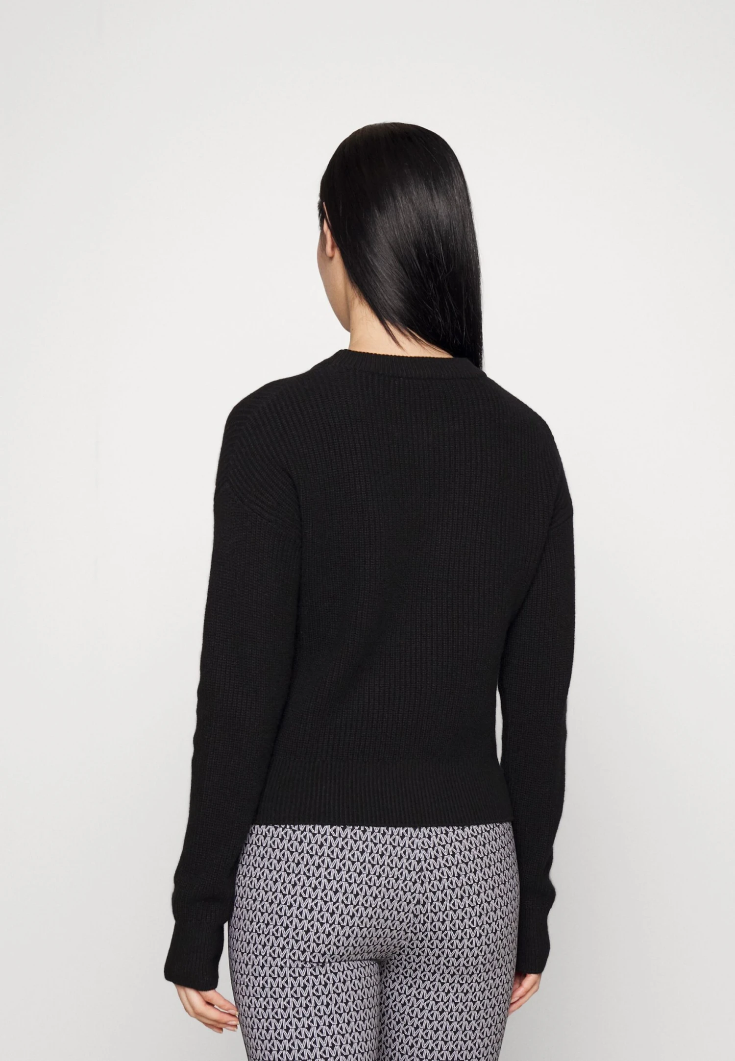 MICHAEL Michael Kors Key Hole Cutout - Trui - Black 5 MICHAEL Michael Kors Key Hole Cutout - Trui - Black - Afbeelding 3