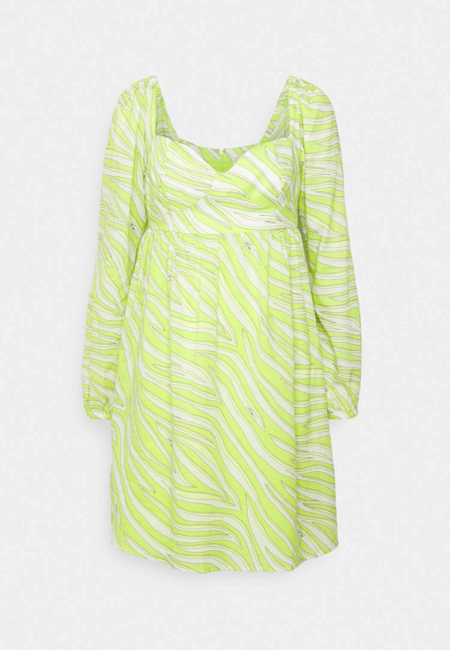 MICHAEL Michael Kors Zebra Mini- Jurk - Brt Limeade 7 MICHAEL Michael Kors Zebra Mini- Jurk - Brt Limeade - Afbeelding 5