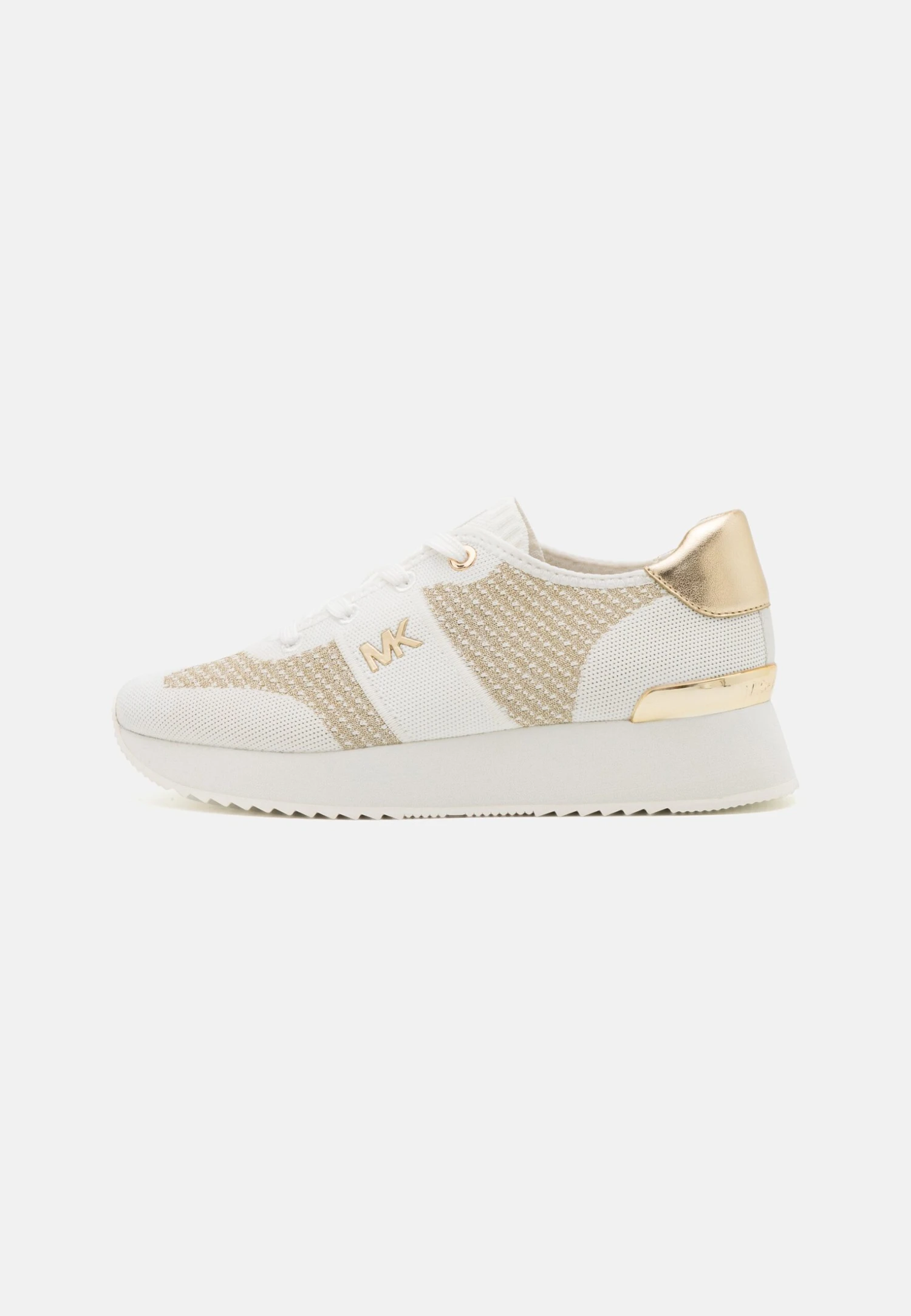MICHAEL Michael Kors Monique Knit Trainer - Sneakers Laag - Pale Gold 4 MICHAEL Michael Kors Monique Knit Trainer - Sneakers Laag - Pale Gold - Afbeelding 2