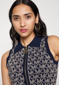 MICHAEL Michael Kors Zip - Gebreide Jurk - Mdntbl Gold 12 MICHAEL Michael Kors Zip - Gebreide Jurk - Mdntbl Gold -MICHAEL Michael Kors bcd19724dfeb473c8dd2ec0cbe44704f