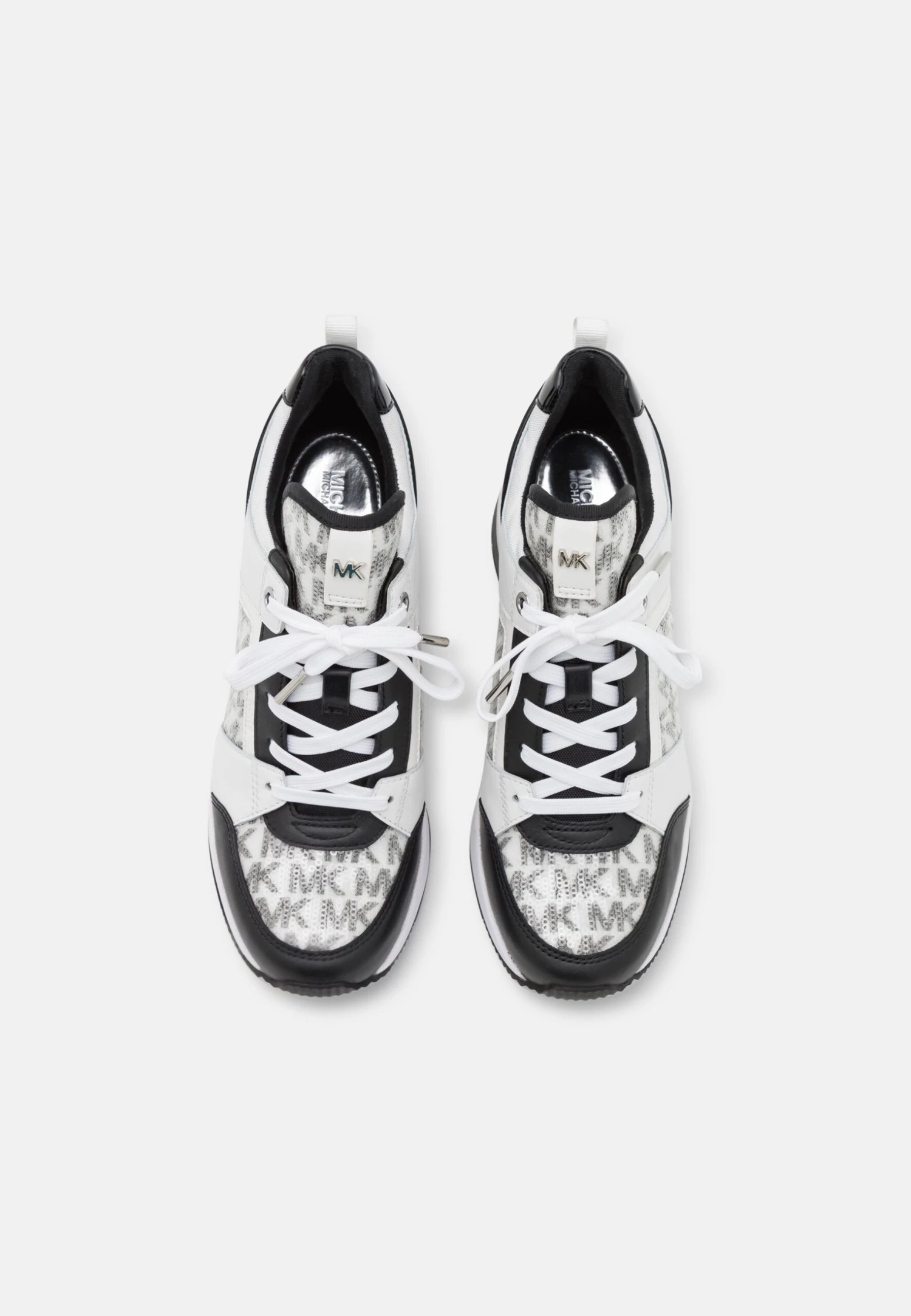 MICHAEL Michael Kors Georgie Trainer - Sneakers Laag - Optic White/Black 7 MICHAEL Michael Kors Georgie Trainer - Sneakers Laag - Optic White/Black - Afbeelding 5