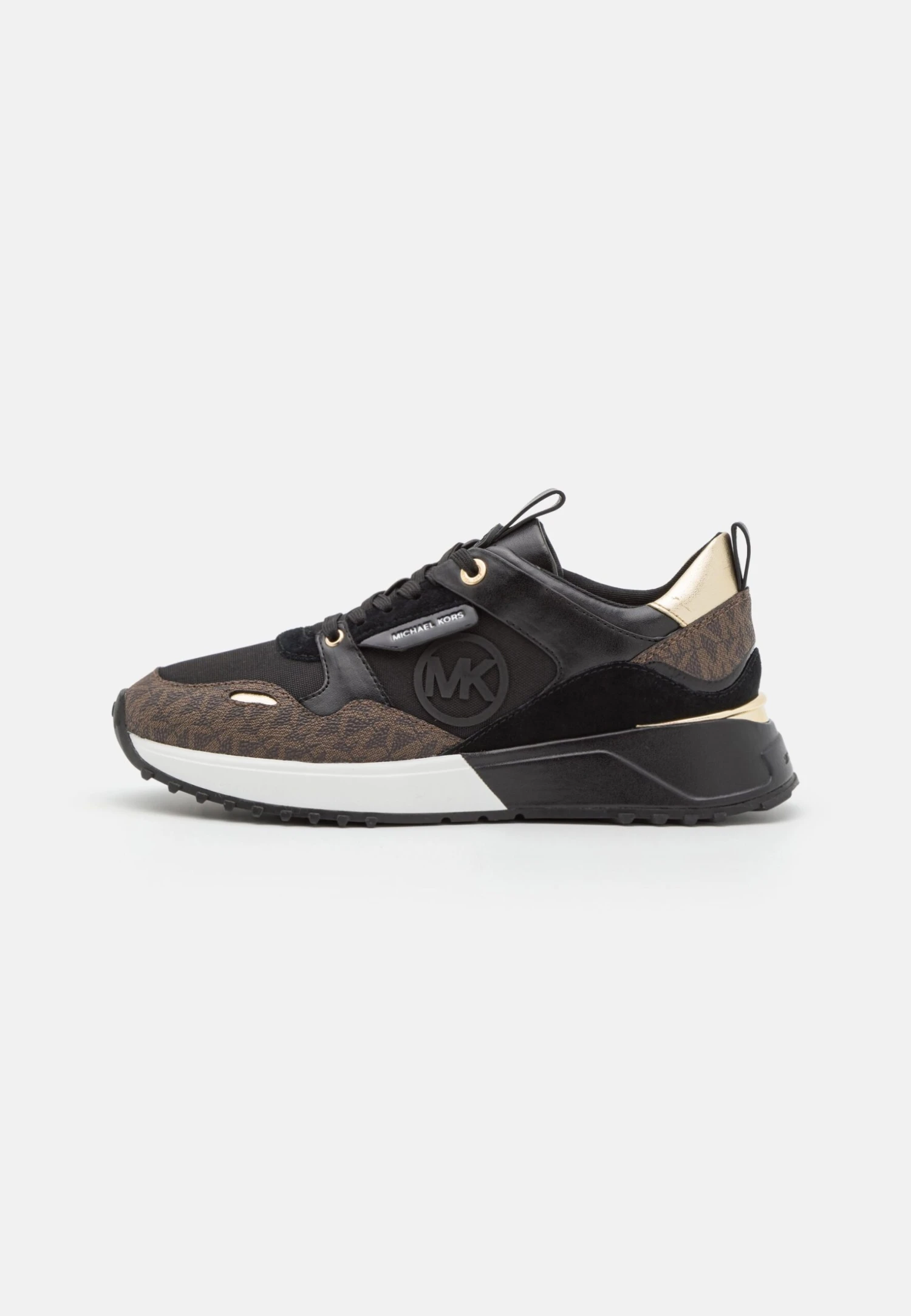 MICHAEL Michael Kors Theo Trainer - Sneakers Laag - Black 4 MICHAEL Michael Kors Theo Trainer - Sneakers Laag - Black - Afbeelding 2