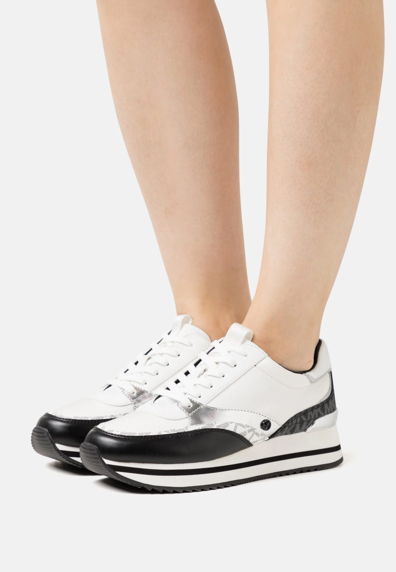 MICHAEL Michael Kors Mariah Trainer - Sneakers Laag - Black/Optic White 3 MICHAEL Michael Kors Mariah Trainer - Sneakers Laag - Black/Optic White