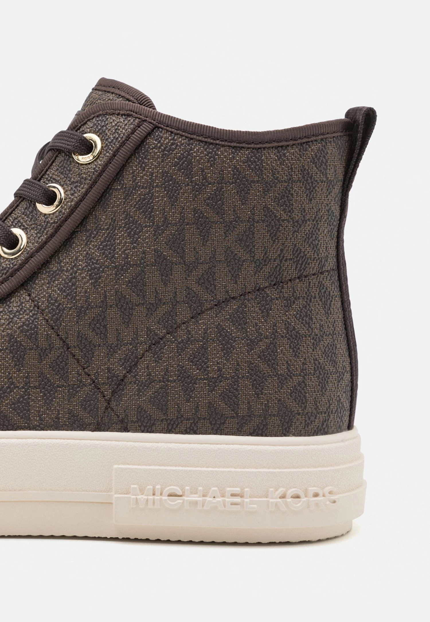 MICHAEL Michael Kors Evy - Sneakers Hoog - Brown 9 MICHAEL Michael Kors Evy - Sneakers Hoog - Brown - Afbeelding 7
