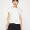 MICHAEL Michael Kors Snap Epaulette- T-Shirt Print - White 2 MICHAEL Michael Kors Snap Epaulette- T-Shirt Print - White -MICHAEL Michael Kors c1754b11a19446cebcbb3f18d4098f46