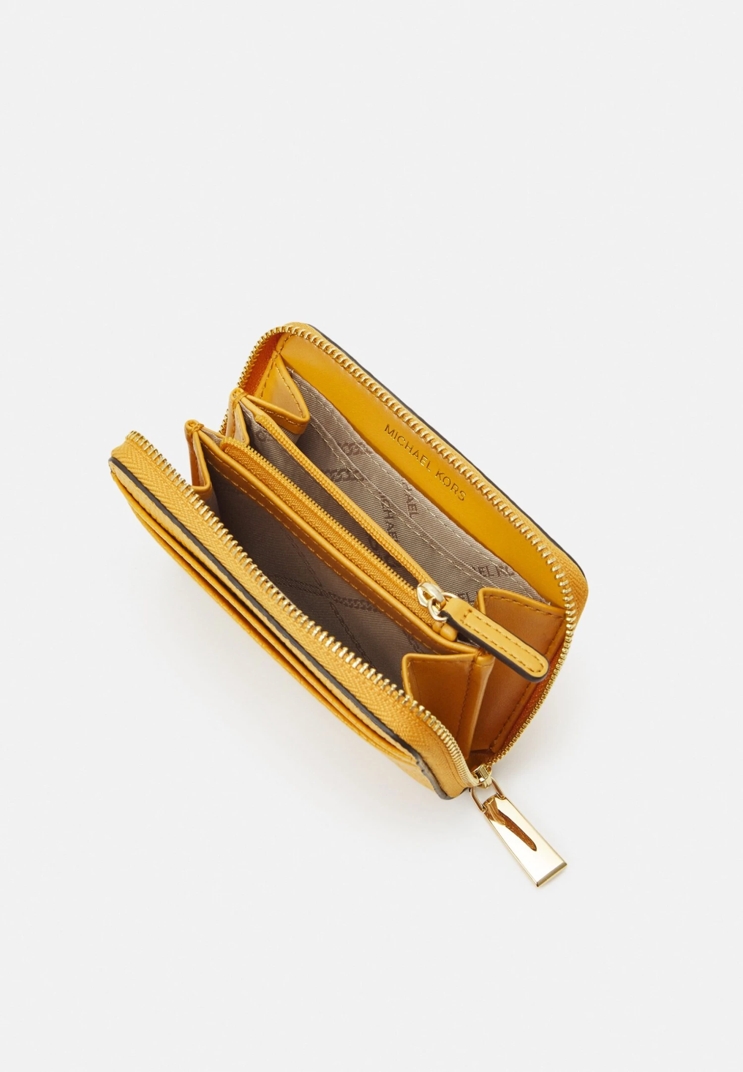 MICHAEL Michael Kors Jet Set Charm Coin Card Case - Portemonnee - Golden 5 MICHAEL Michael Kors Jet Set Charm Coin Card Case - Portemonnee - Golden - Afbeelding 3