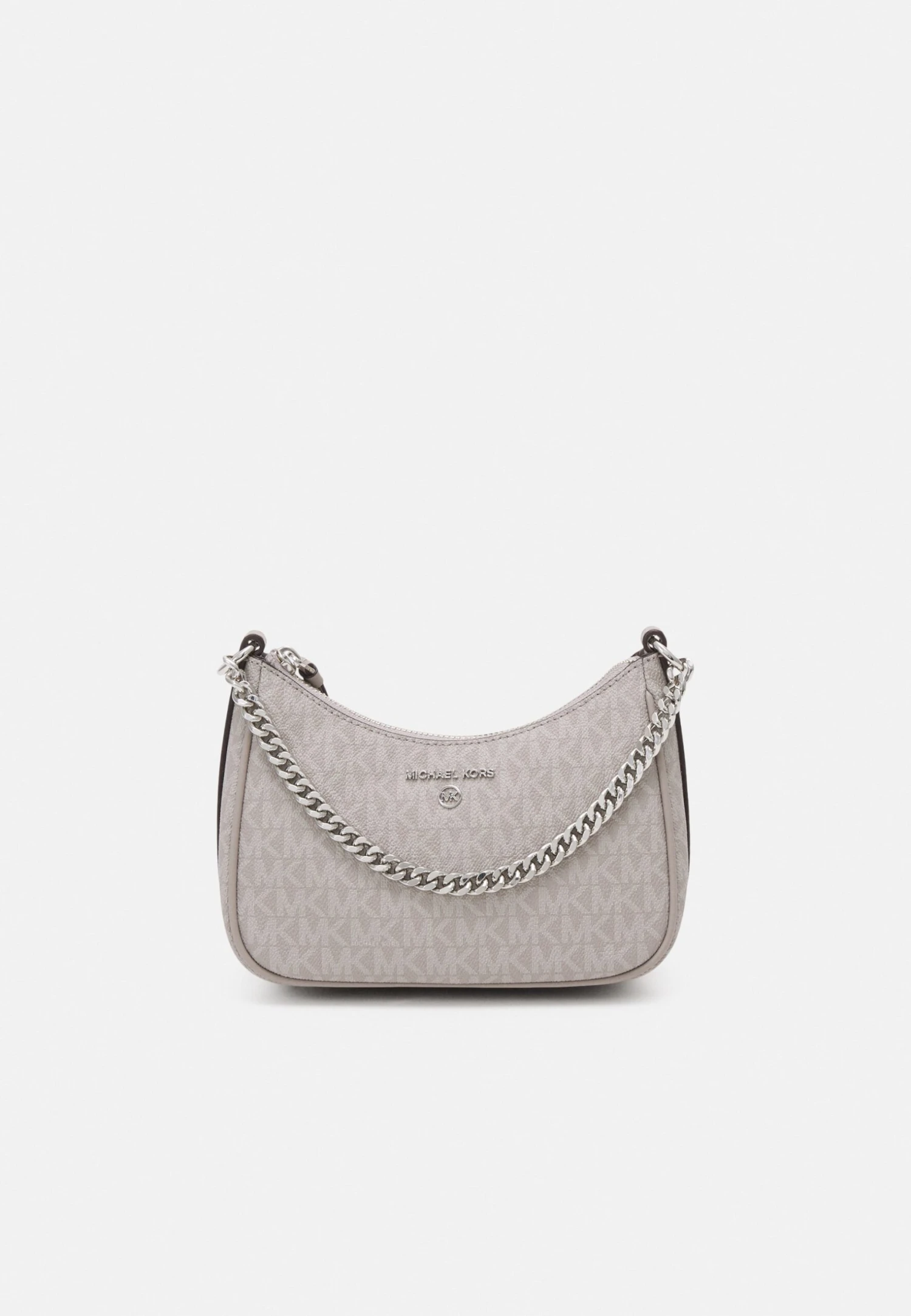 MICHAEL Michael Kors Jet Chain Pouchette - Handtas - Pearl Grey 3 MICHAEL Michael Kors Jet Chain Pouchette - Handtas - Pearl Grey