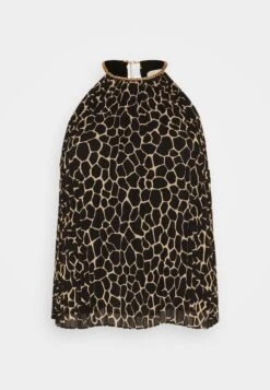 MICHAEL Michael Kors Giraffe Chain - Blouse - Khaki -MICHAEL Michael Kors c4ab5da0c1c541da9dff005d77cc9018