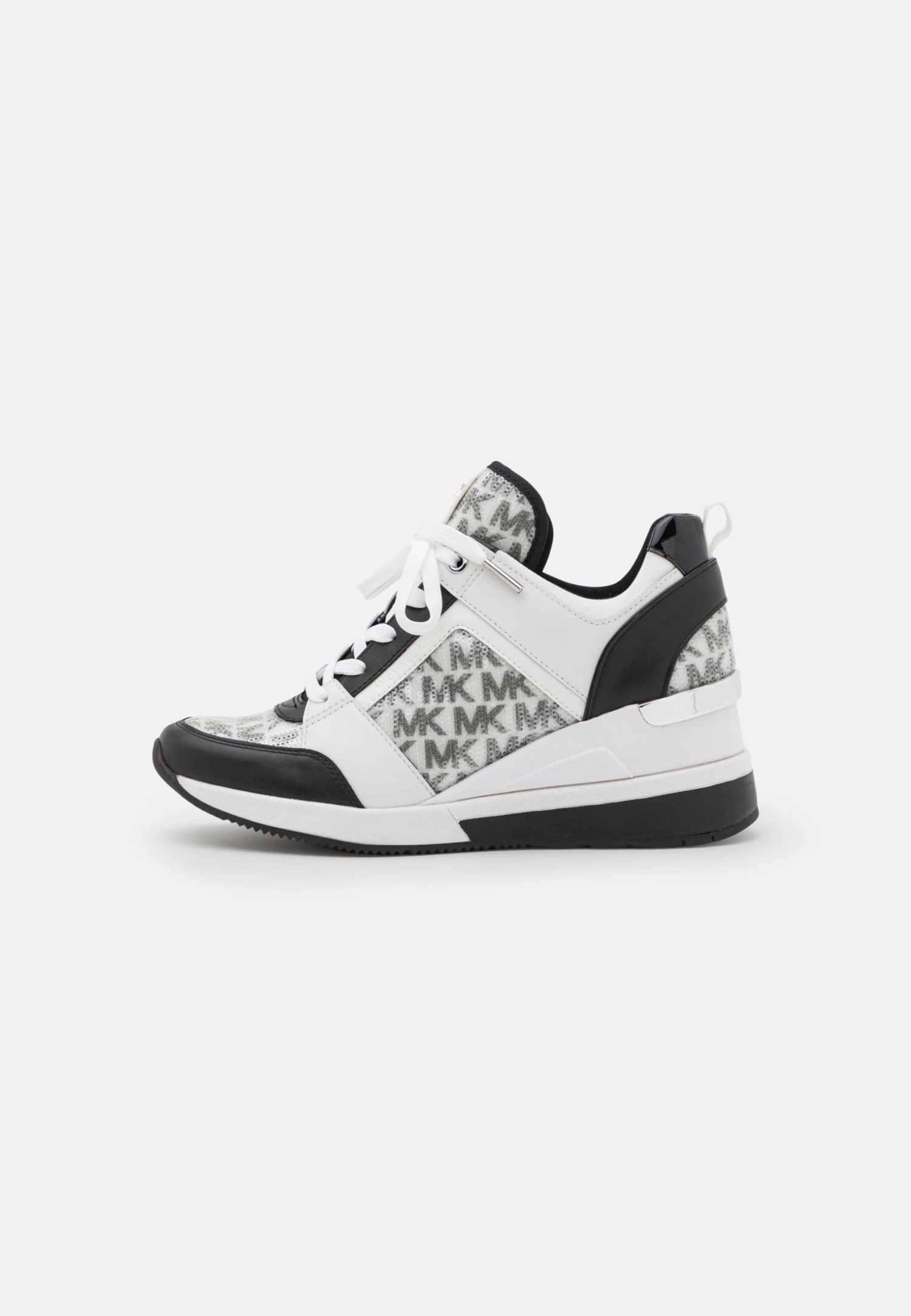 MICHAEL Michael Kors Georgie Trainer - Sneakers Laag - Optic White/Black 4 MICHAEL Michael Kors Georgie Trainer - Sneakers Laag - Optic White/Black - Afbeelding 2