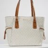 MICHAEL Michael Kors Voyager Signature Tote - Handtas - Vanilla