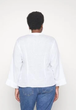 MICHAEL Michael Kors Solid Tie Blouse - Blouse - White 9 MICHAEL Michael Kors Solid Tie Blouse - Blouse - White -MICHAEL Michael Kors c5abe1142b994d0380016203a24a47ea