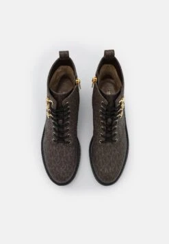 MICHAEL Michael Kors Haskell Bootie - Enkellaarsjes Met Plateauzool - Brown 12 MICHAEL Michael Kors Haskell Bootie - Enkellaarsjes Met Plateauzool - Brown -MICHAEL Michael Kors c6ea2eaf964d4b7f84aff8d16f851507