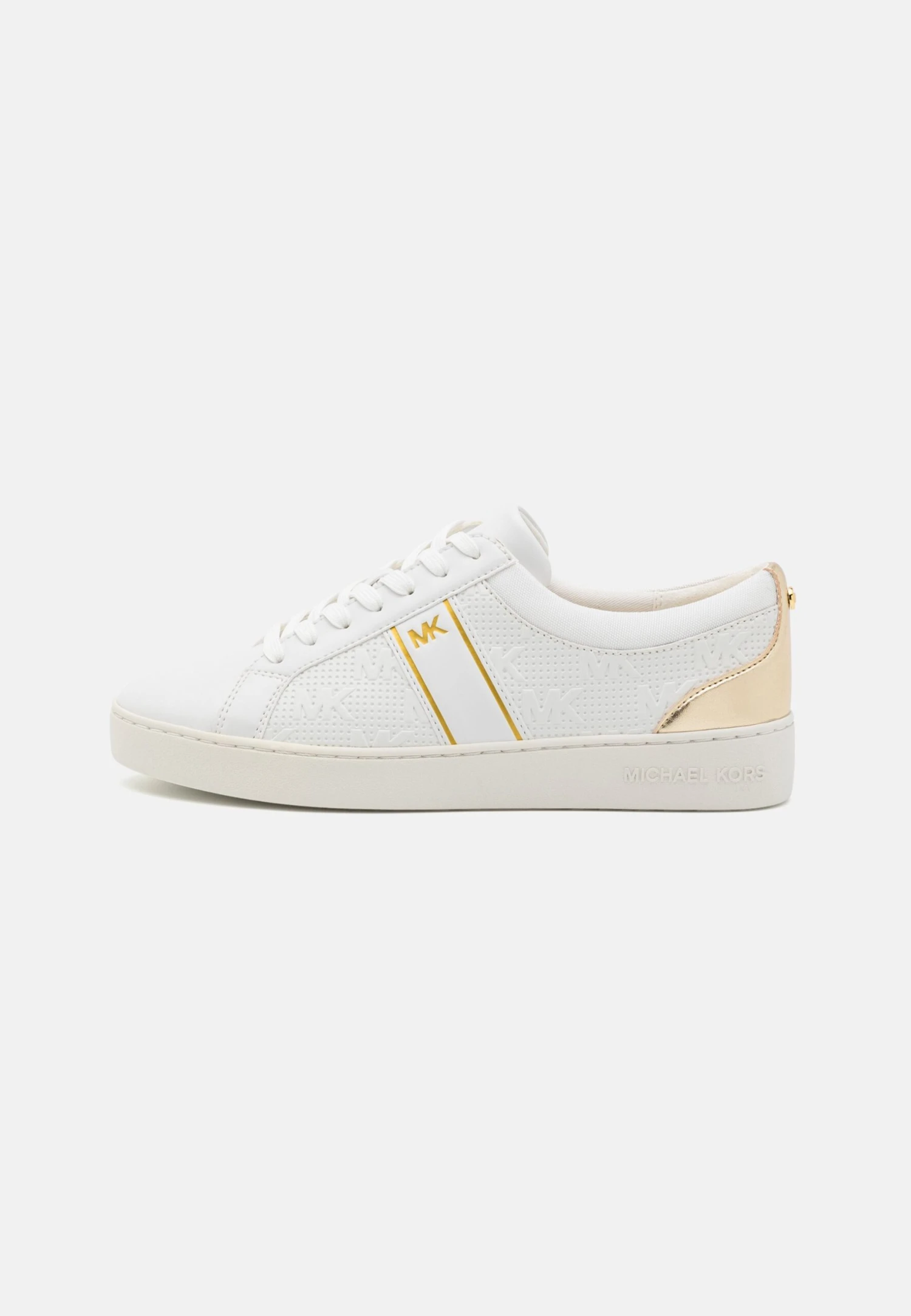 MICHAEL Michael Kors Juno Lace Up - Sneakers Laag - Gold Multi-Coloured 4 MICHAEL Michael Kors Juno Lace Up - Sneakers Laag - Gold Multi-Coloured - Afbeelding 2