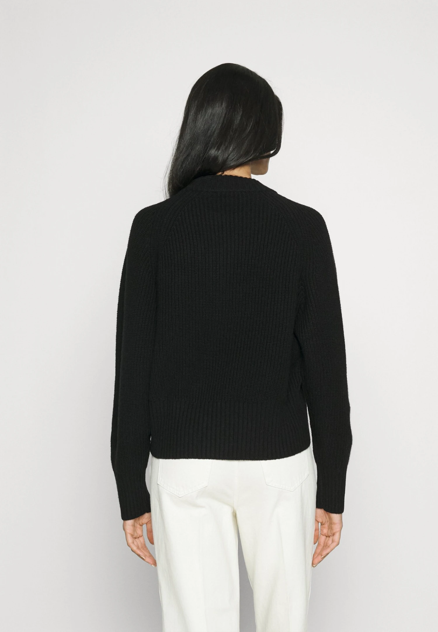 MICHAEL Michael Kors Solid Shaker Split - Trui - Black 5 MICHAEL Michael Kors Solid Shaker Split - Trui - Black - Afbeelding 3