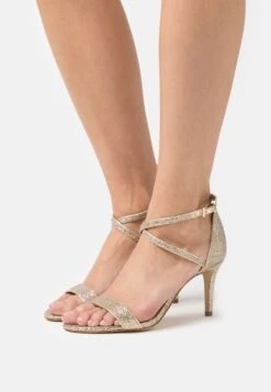 MICHAEL Michael Kors Ava Mid- Sandalen Met Hoge Hak - Sand