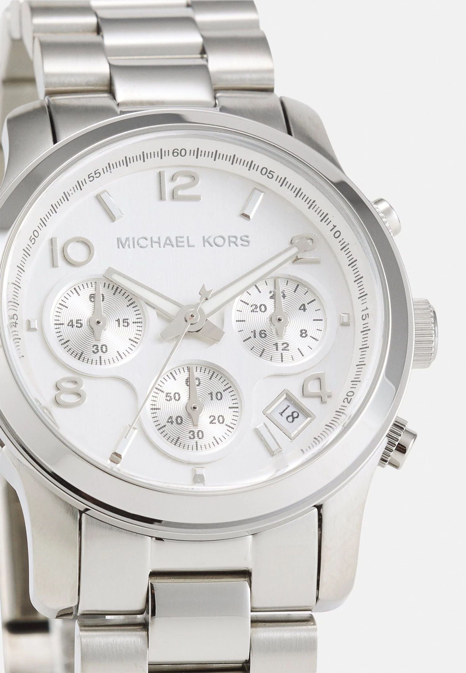 Michael Kors Runway - Chronograaf - Silver-Coloured 6 Michael Kors Runway - Chronograaf - Silver-Coloured - Afbeelding 4