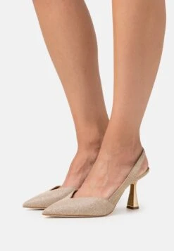 MICHAEL Michael Kors Chelsea Sling - Hoge Hakken - Camel/Multi-Coloured