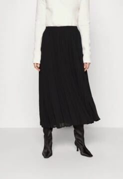 MICHAEL Michael Kors Midi Pleat Skrt - Plooirok - Black