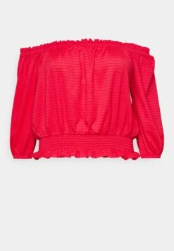 MICHAEL Michael Kors Smocked Blouson - Blouse - Geranium 10 MICHAEL Michael Kors Smocked Blouson - Blouse - Geranium -MICHAEL Michael Kors c938a1a2073546d0816a786d2b6ce31e